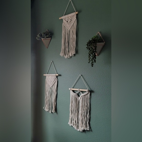 Set of 3 Macrame BOHO - Picture 6 of 11